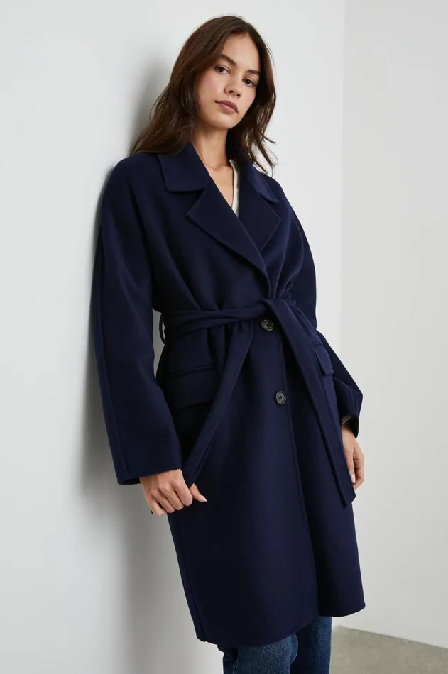 Jackets and Coats Women Rails Marta Coat Navy