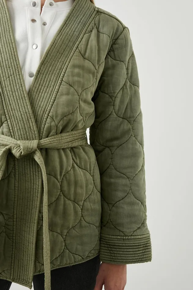 Jackets and Coats Women Rails Monterey Jacket Washed Olive