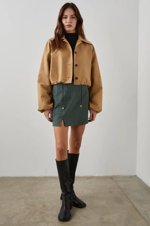 Jackets and Coats Women Rails North Jacket Camel
