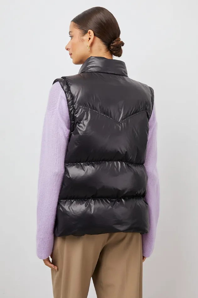 Jackets and Coats Women Rails Preston Vest Black
