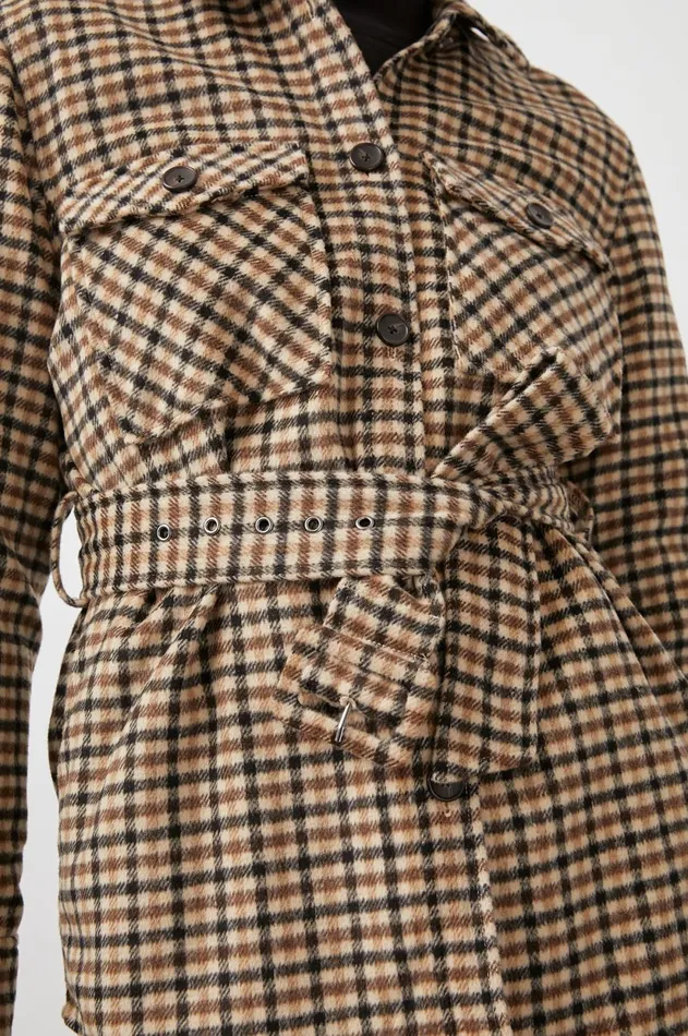 Jackets and Coats Women Rails Rhodes Jacket Ochre Sand Mocha
