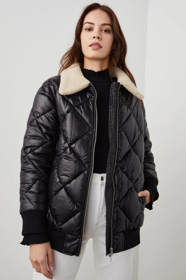 Jackets and Coats Women Rails Shay Jacket Black