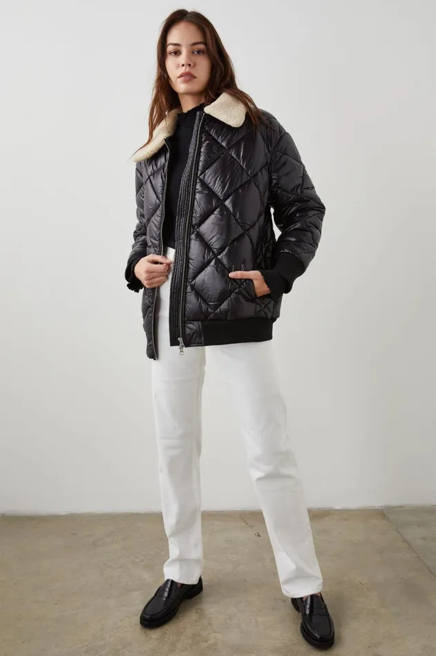 Jackets and Coats Women Rails Shay Jacket Black