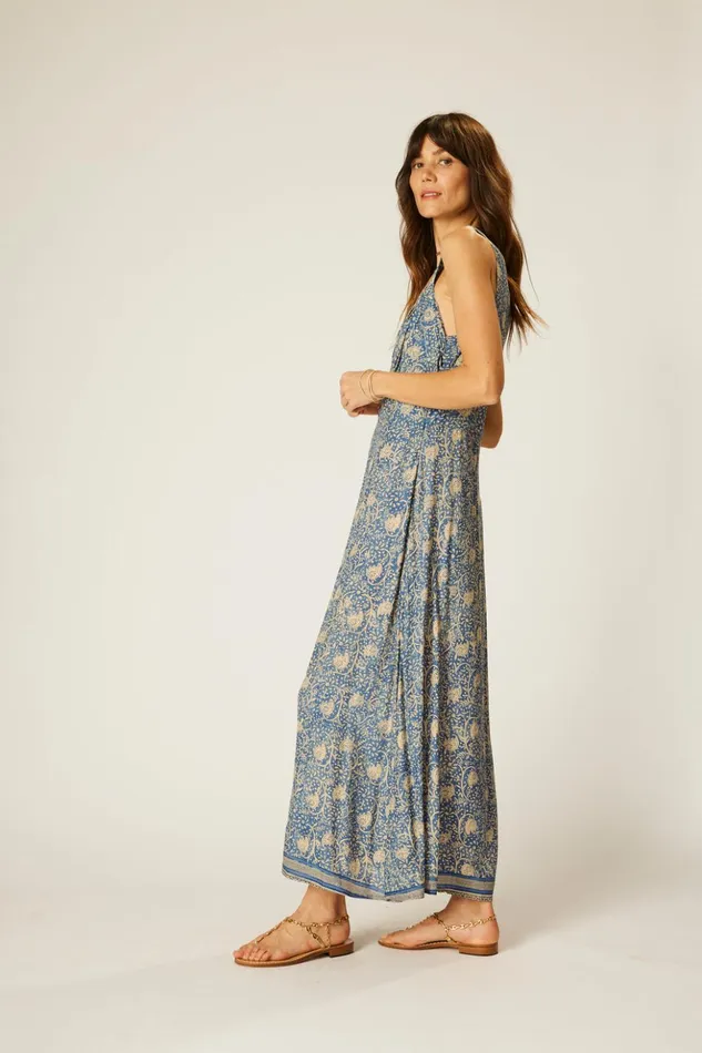 Jackie Dress Water Lily Blue Women Natalie Martin Dresses