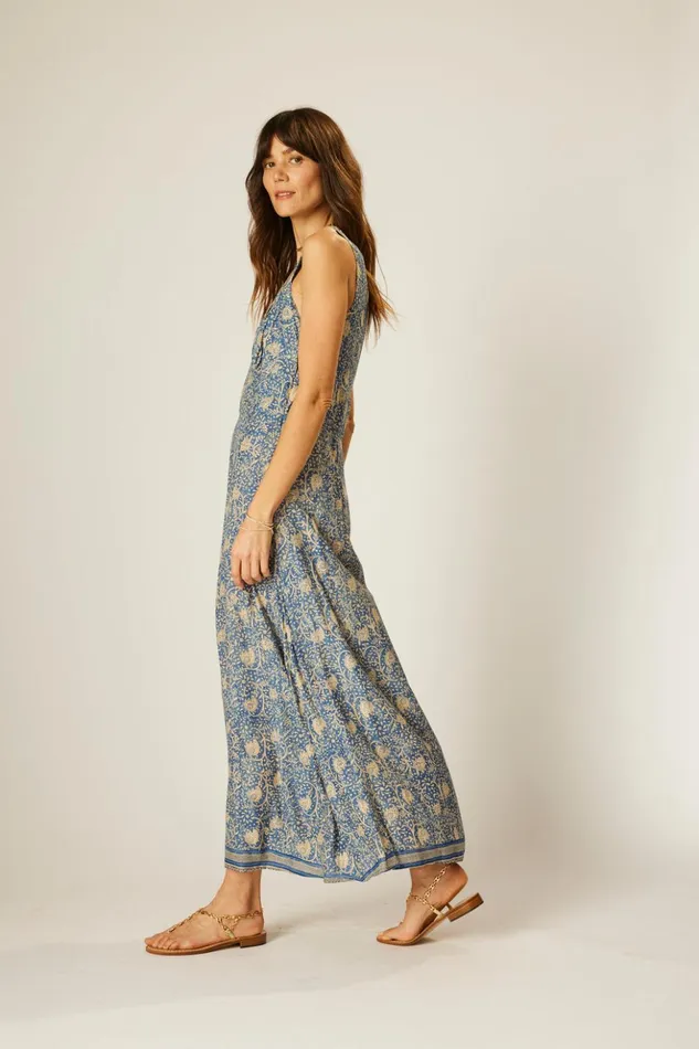Jackie Dress Water Lily Blue Women Natalie Martin Dresses