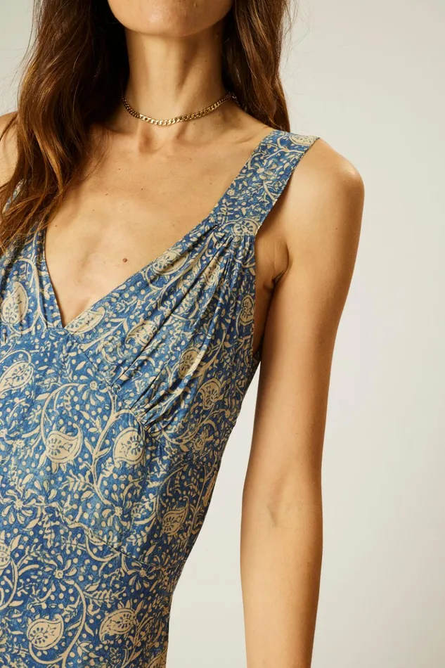 Jackie Dress Water Lily Blue Women Natalie Martin Dresses