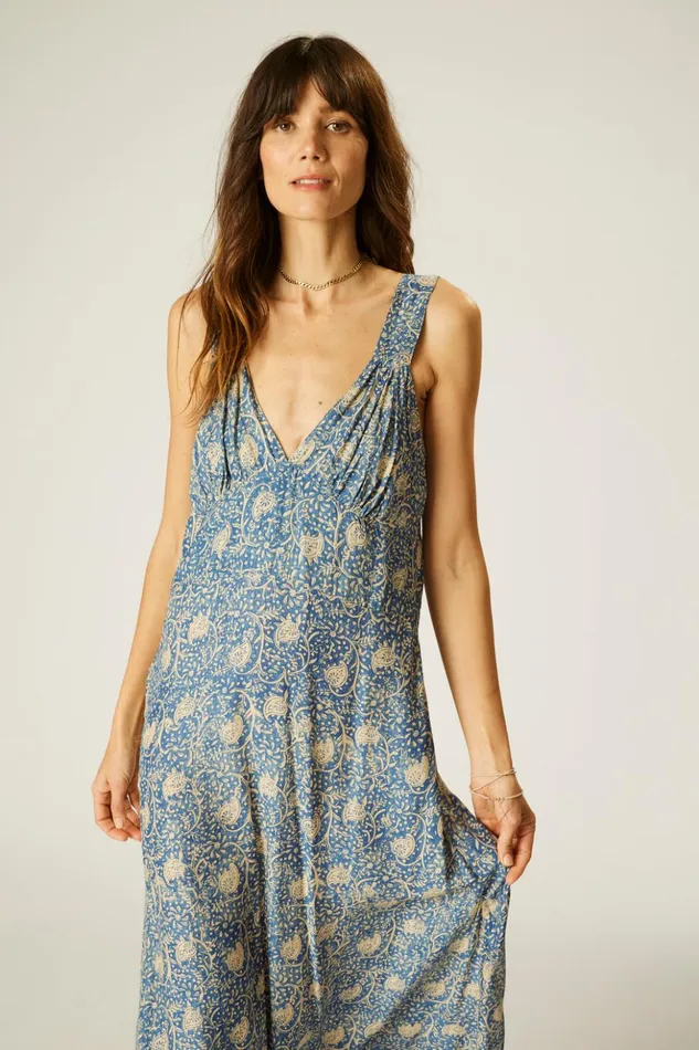 Jackie Dress Water Lily Blue Women Natalie Martin Dresses