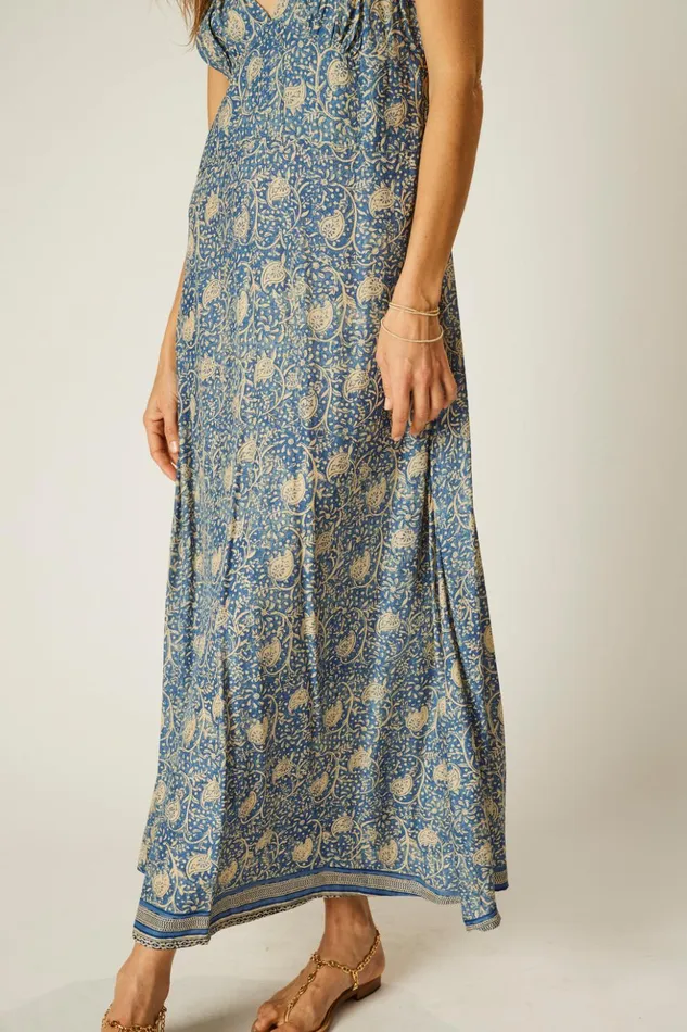Jackie Dress Water Lily Blue Women Natalie Martin Dresses