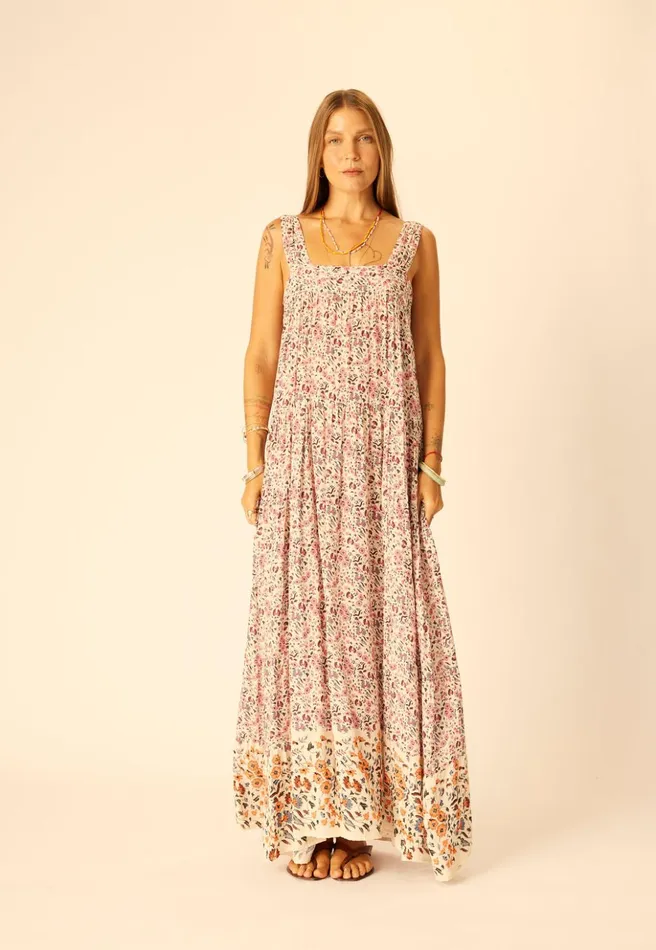 Jasmine Maxi Petite Fleur Rose Women Natalie Martin Dresses