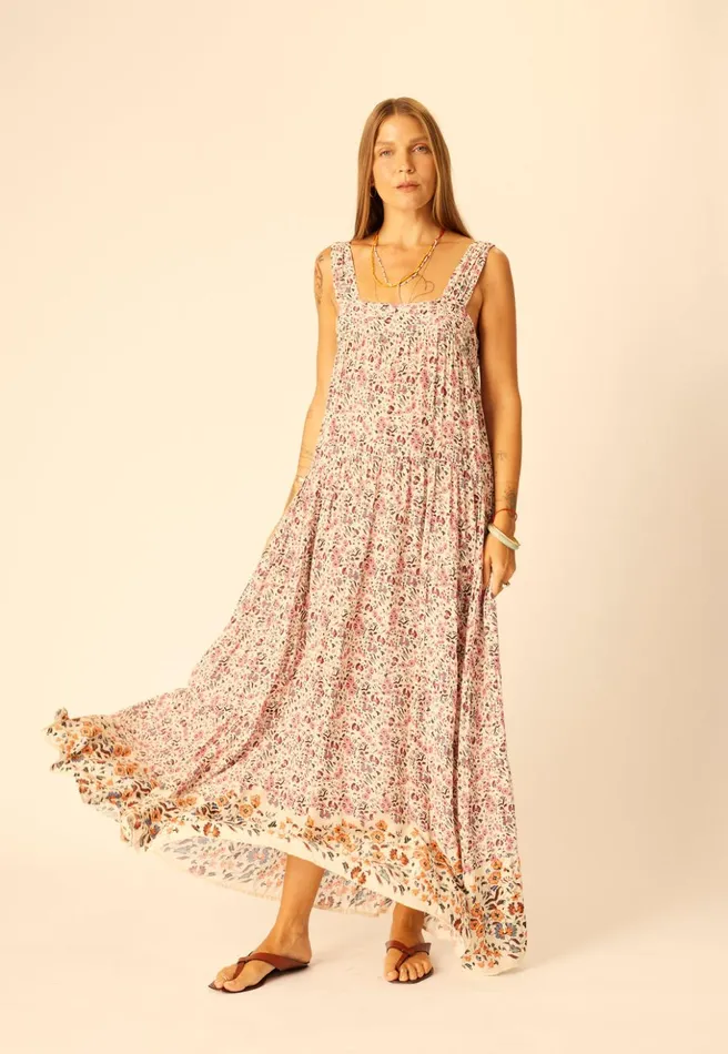 Jasmine Maxi Petite Fleur Rose Women Natalie Martin Dresses
