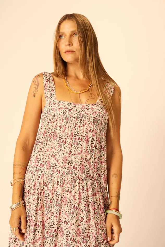 Jasmine Maxi Petite Fleur Rose Women Natalie Martin Dresses
