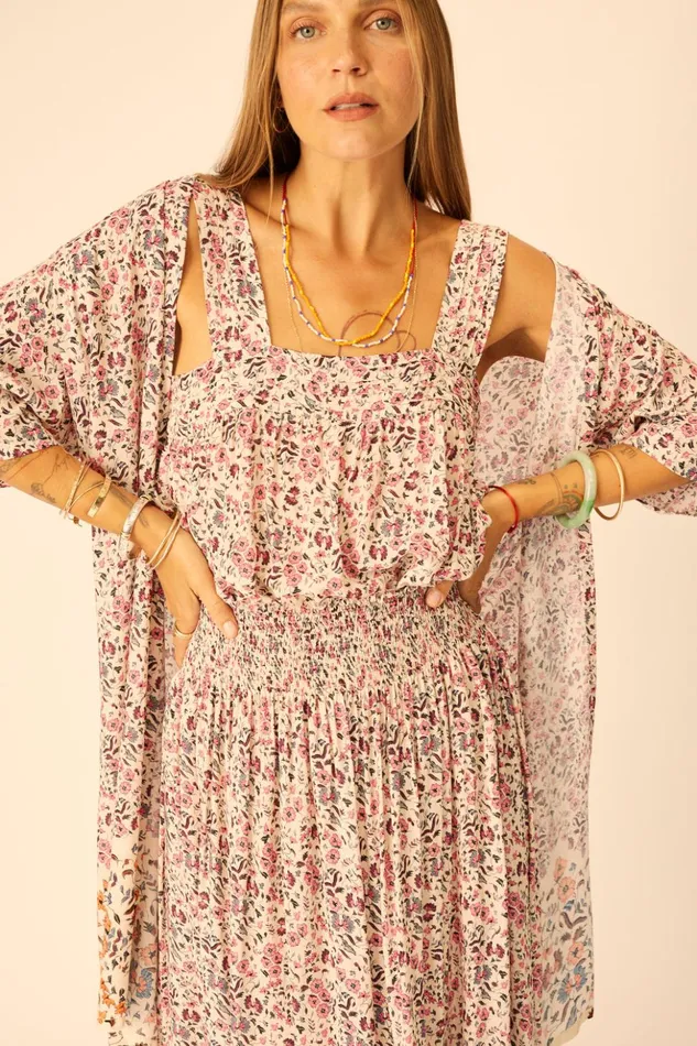 Jasmine Top Petite Fleur Rose Women Natalie Martin Tops
