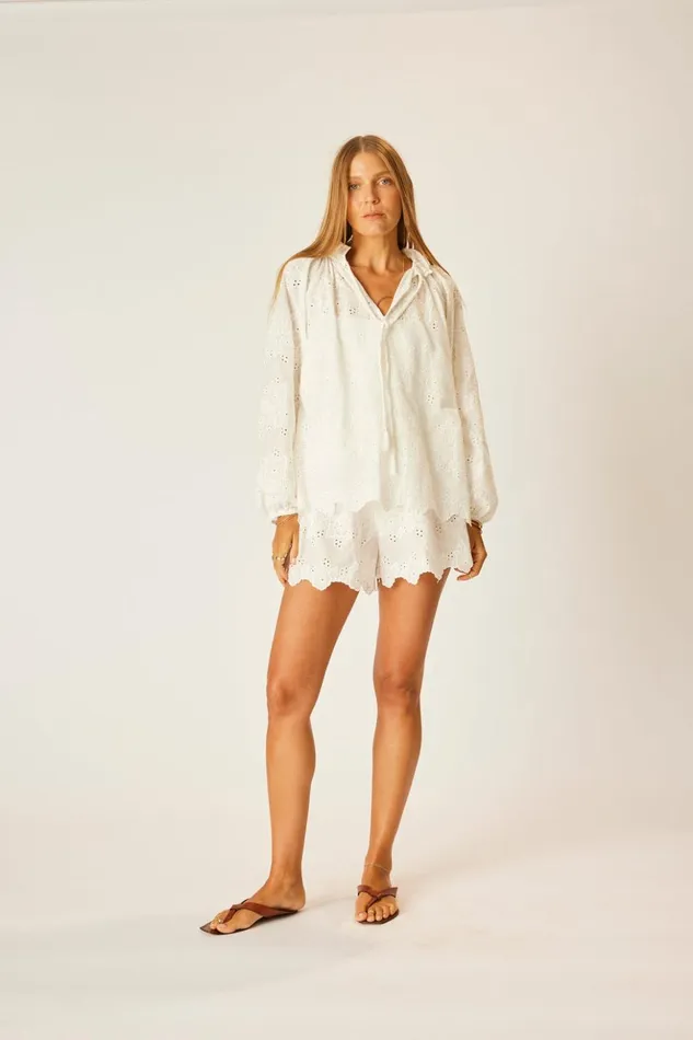 Jasper Short Geranium Milk Women Natalie Martin Bottoms