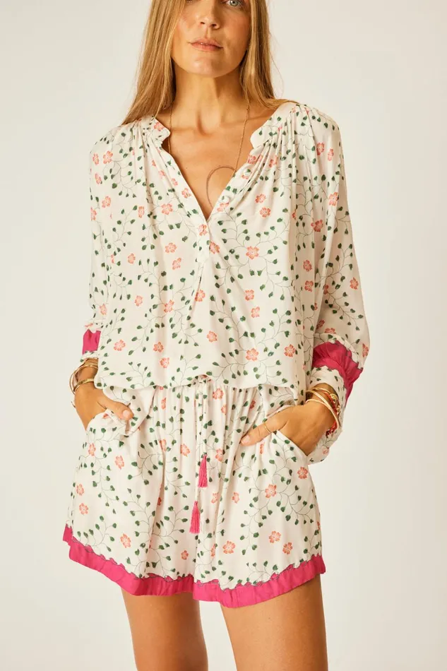 Jasper Short Pinwheel Cotton Women Natalie Martin Bottoms