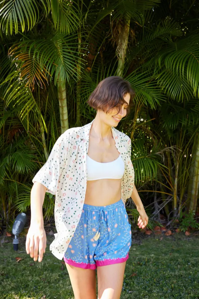 Jasper Short Pinwheel Denim Women Natalie Martin Bottoms