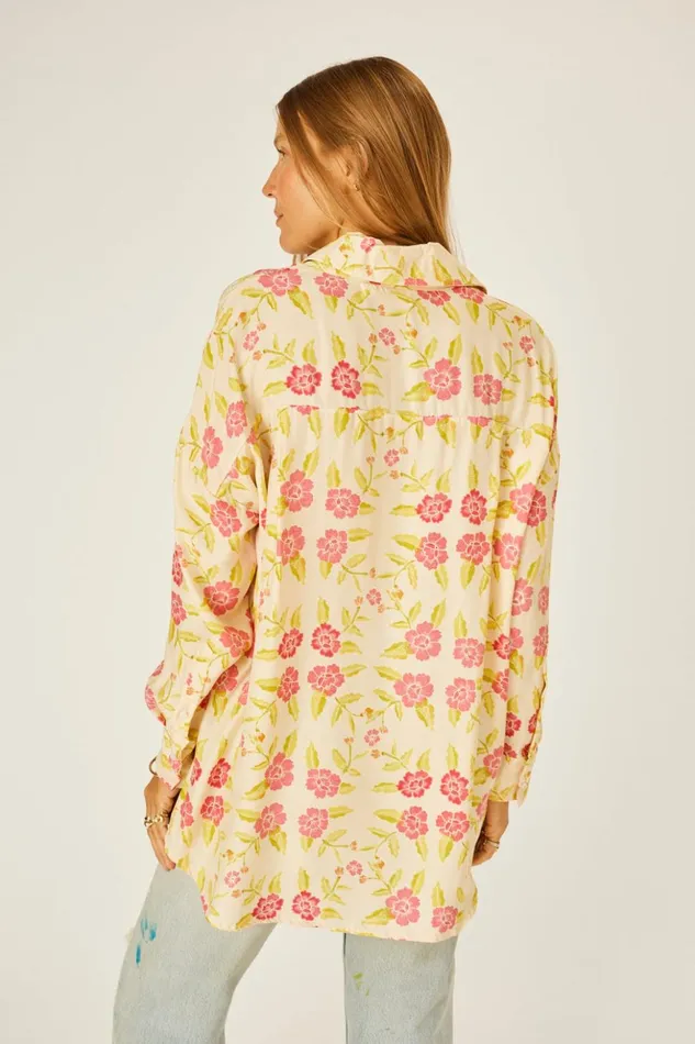 Jennifer Shirt Prairie Dusty Crimson Women Natalie Martin Tops