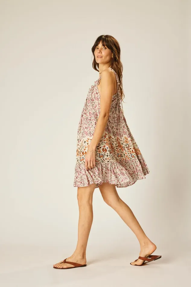 Jerusha Mini Petite Fleur Rose Women Natalie Martin Dresses