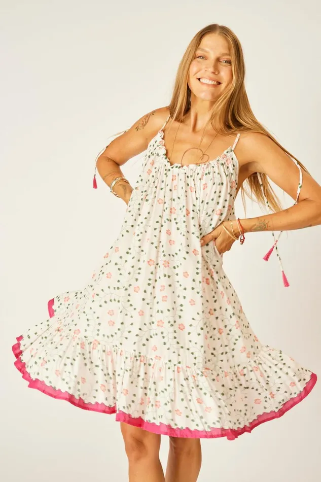 Jerusha Mini Pinwheel Cotton Women Natalie Martin Dresses