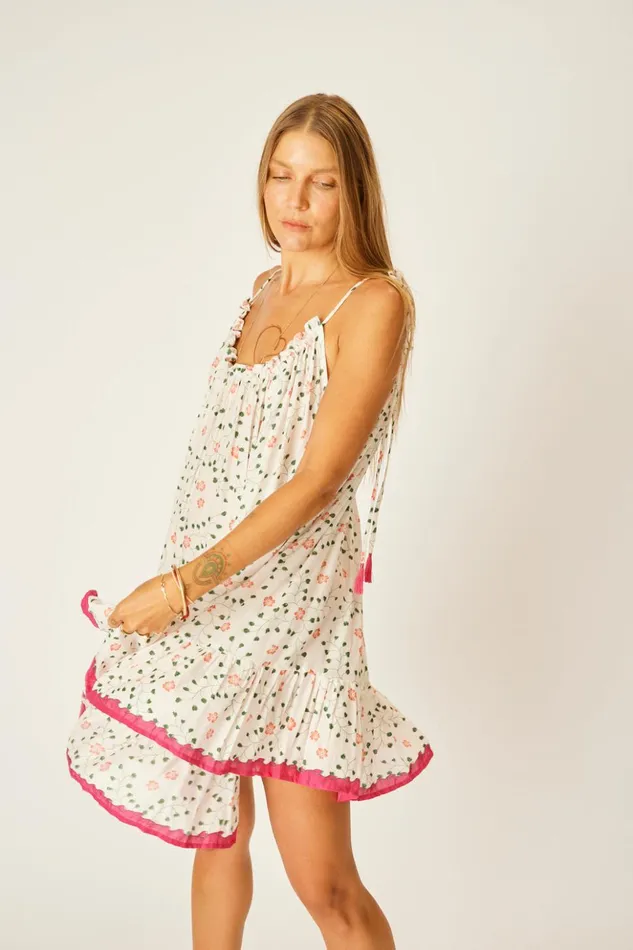 Jerusha Mini Pinwheel Cotton Women Natalie Martin Dresses