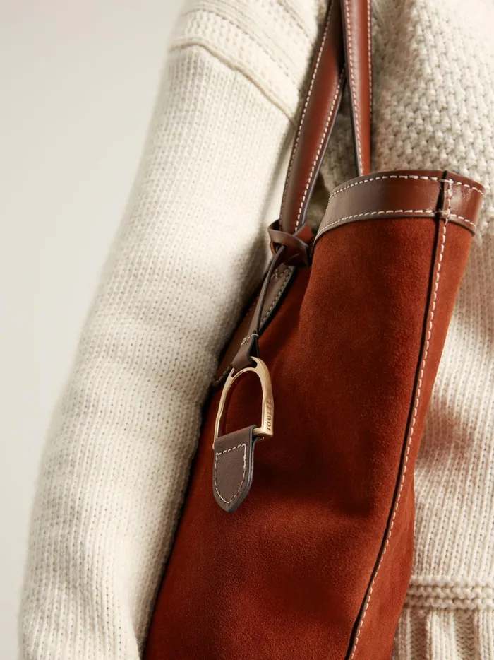 Joules Bags Women Brown Suede Tote Shopper Bag