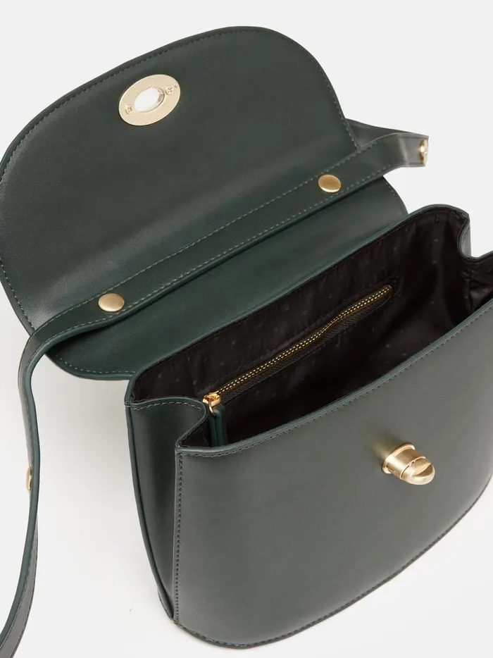 Joules Bags Women Green Faux Leather Croc Effect Cross Body Bag