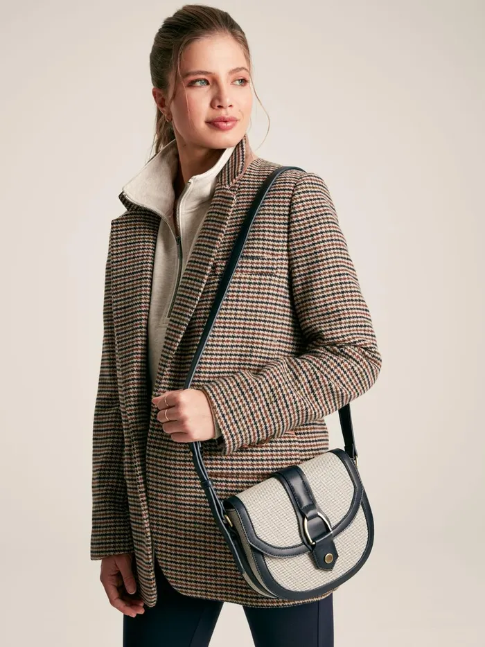 Joules Bags Women Navy Blue Canvas Cross Body Bag