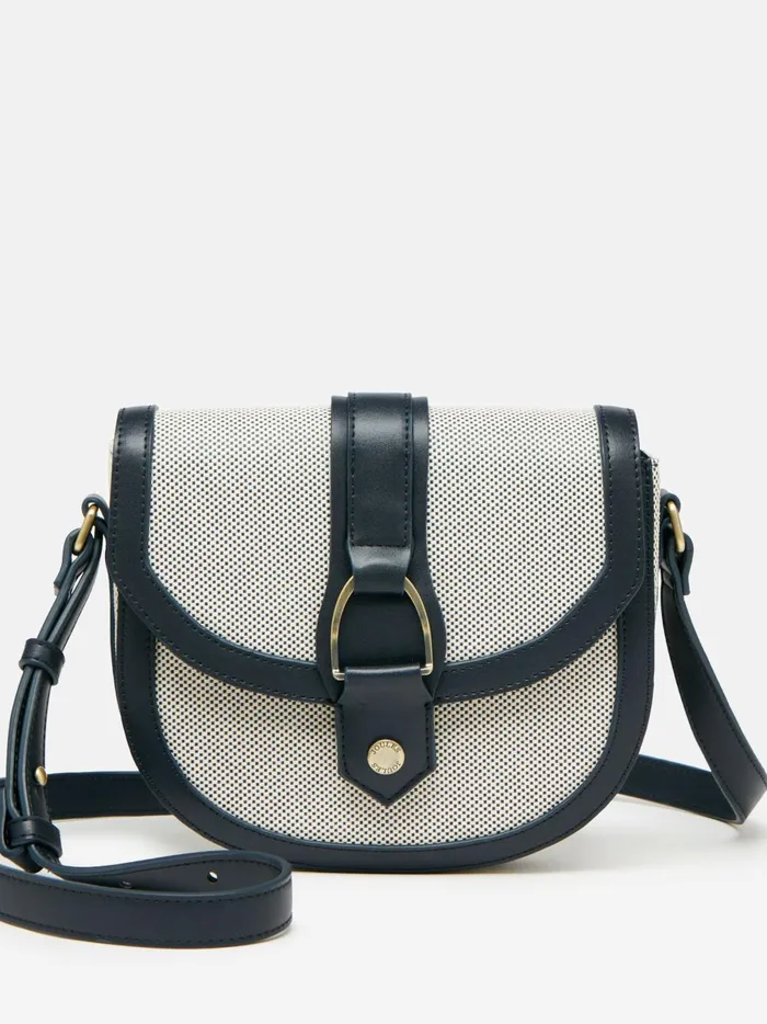 Joules Bags Women Navy Blue Canvas Cross Body Bag
