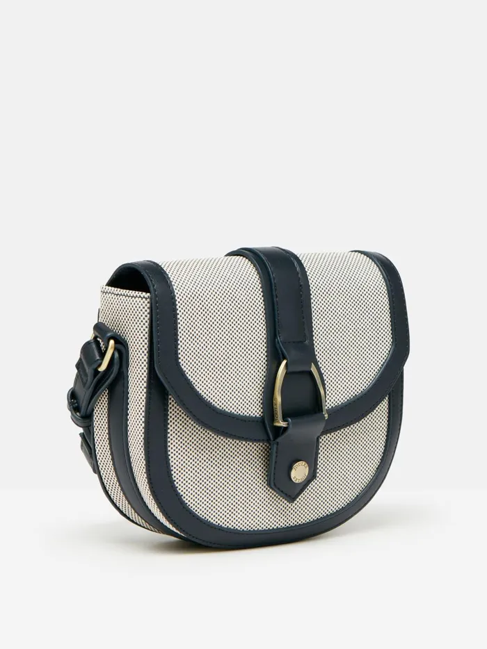 Joules Bags Women Navy Blue Canvas Cross Body Bag