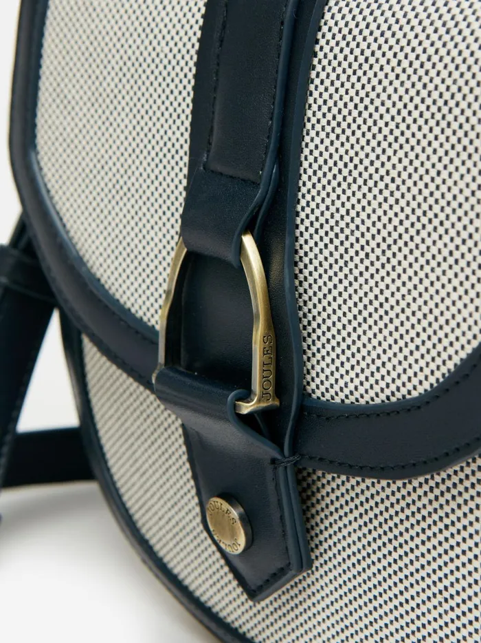 Joules Bags Women Navy Blue Canvas Cross Body Bag