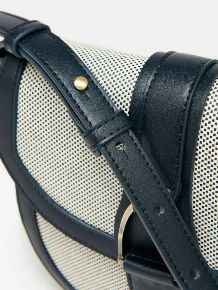 Joules Bags Women Navy Blue Canvas Cross Body Bag