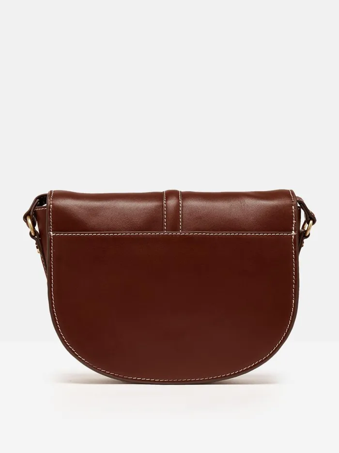 Joules Bags Women Tan Brown Soft Leather Cross Body Bag