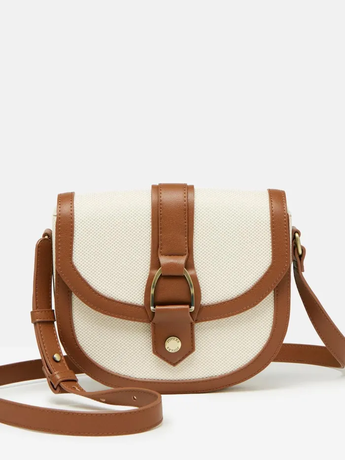 Joules Bags Women Tan Canvas Cross Body Bag