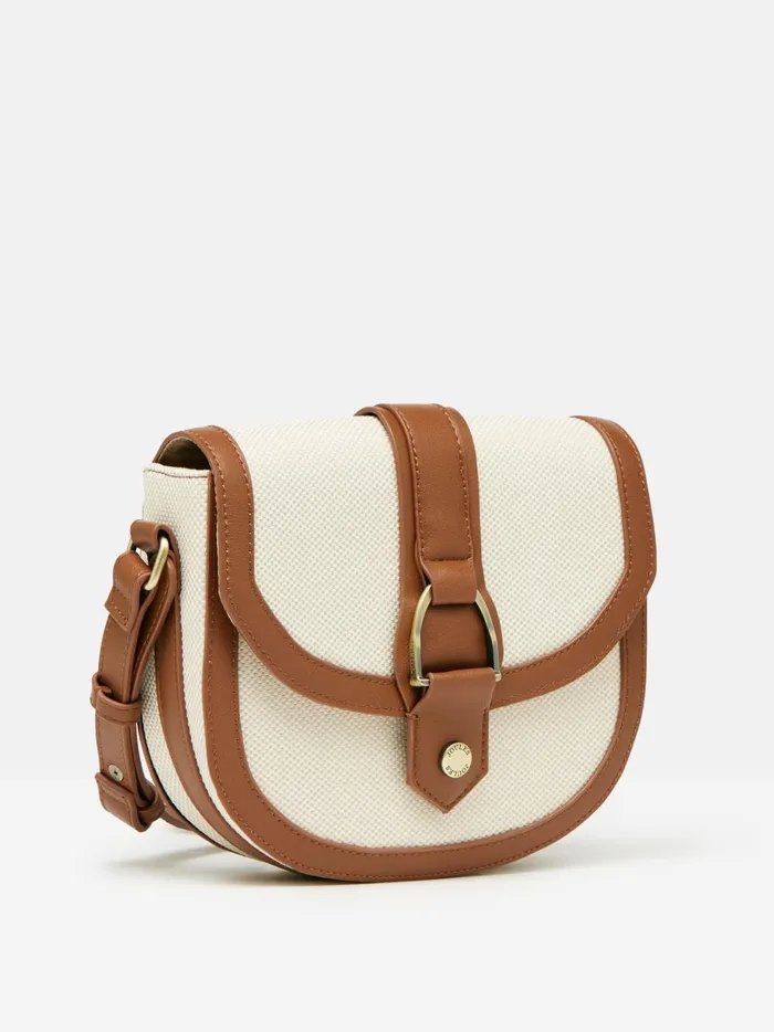 Joules Bags Women Tan Canvas Cross Body Bag