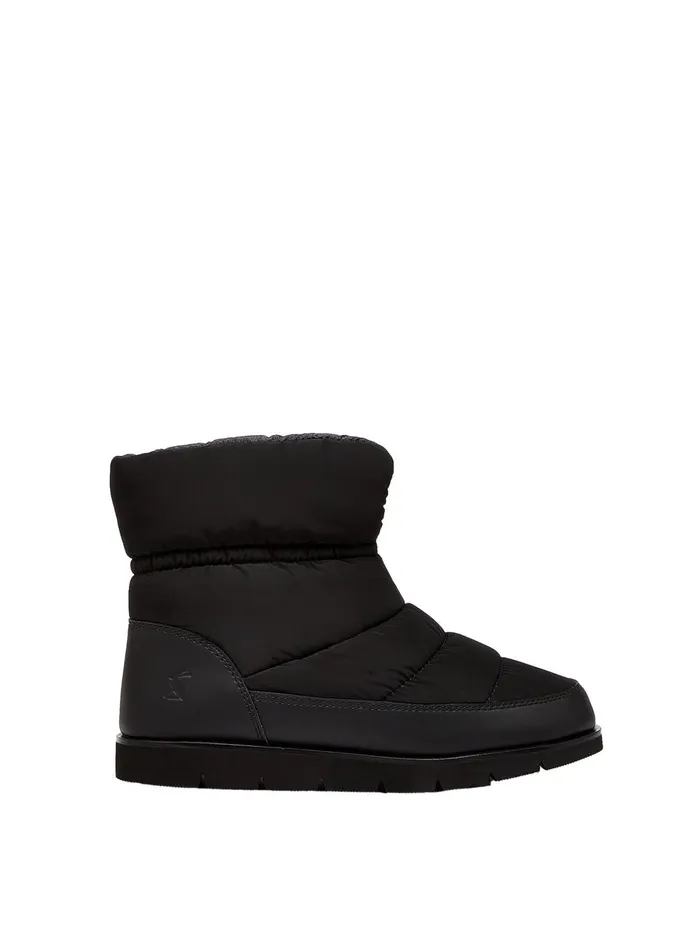 Joules Boots WomenMen Black Padded Boots
