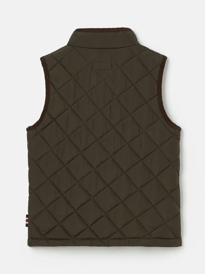 Joules Coats and Jackets Boys Green Quilted Gilet