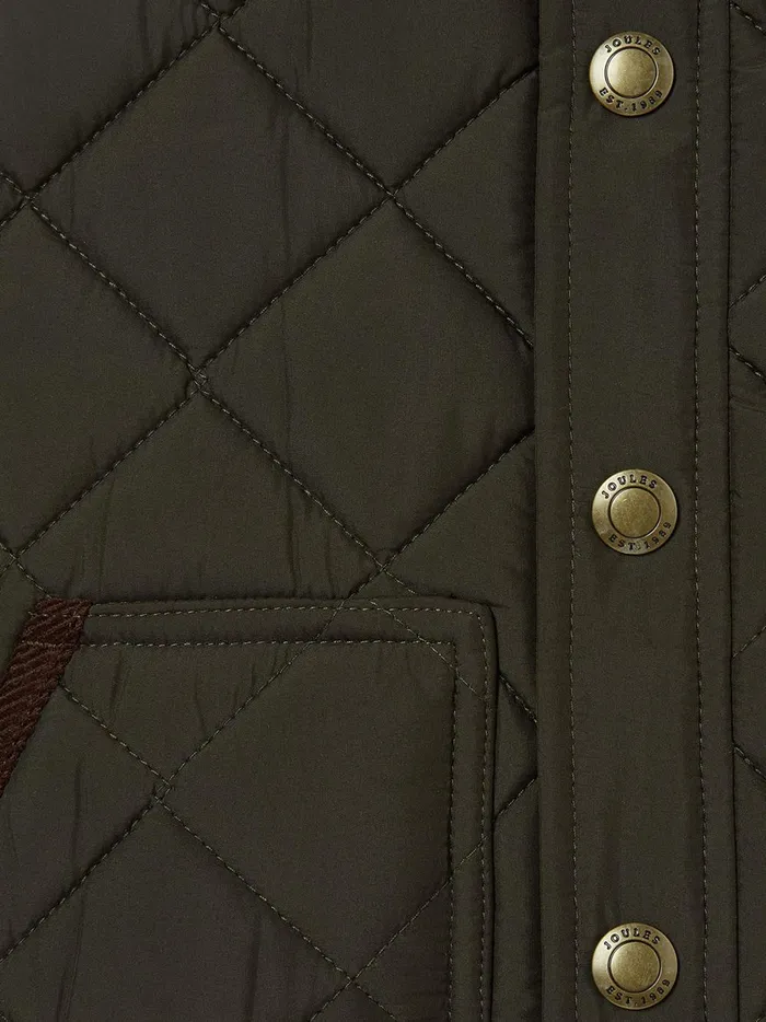 Joules Coats and Jackets Boys Green Quilted Gilet