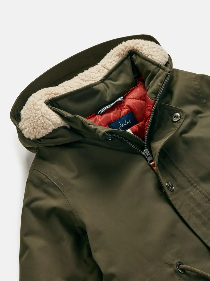 Joules Coats and Jackets Boys Green Waterproof Raincoat