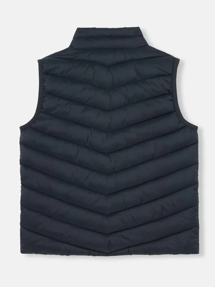 Joules Coats and Jackets Boys Navy Blue Packable Padded Gilet