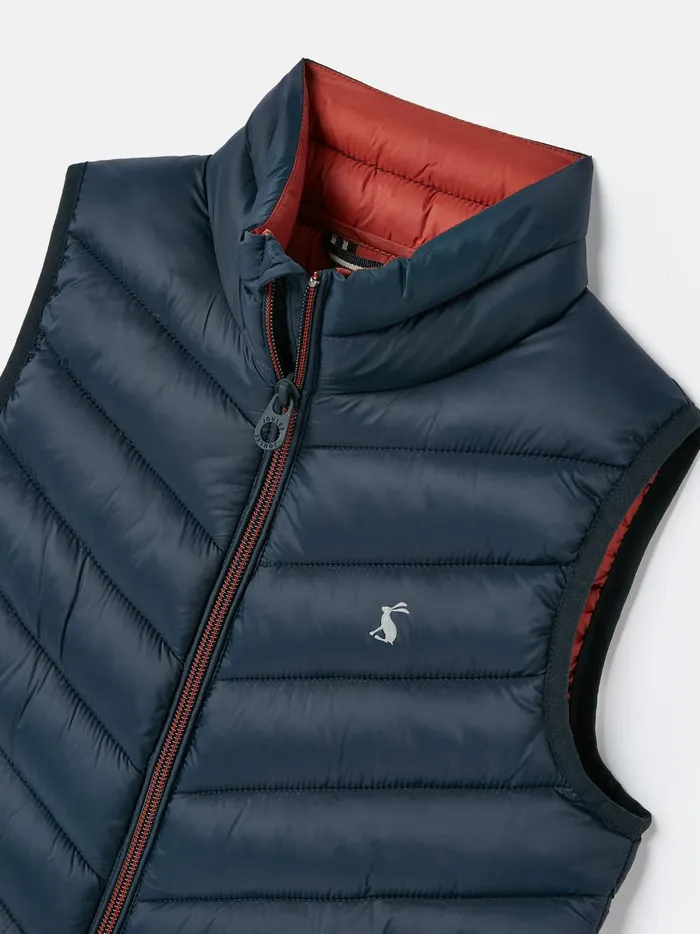 Joules Coats and Jackets Boys Navy Blue Showerproof Gilet