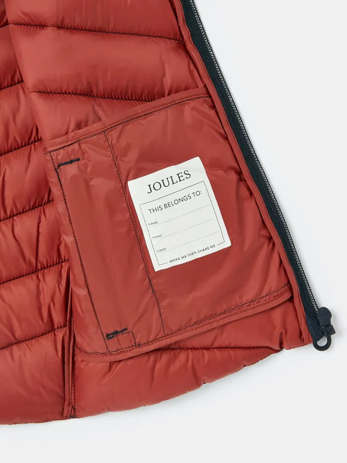 Joules Coats and Jackets Boys Navy Blue Showerproof Gilet