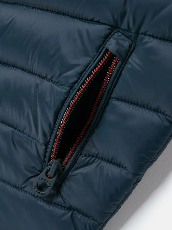 Joules Coats and Jackets Boys Navy Blue Showerproof Gilet
