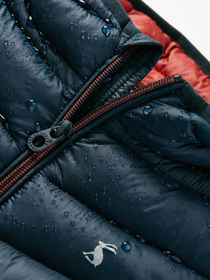 Joules Coats and Jackets Boys Navy Blue Showerproof Padded Coat