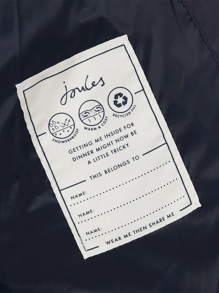 Joules Coats and Jackets Boys Navy Padded Coat