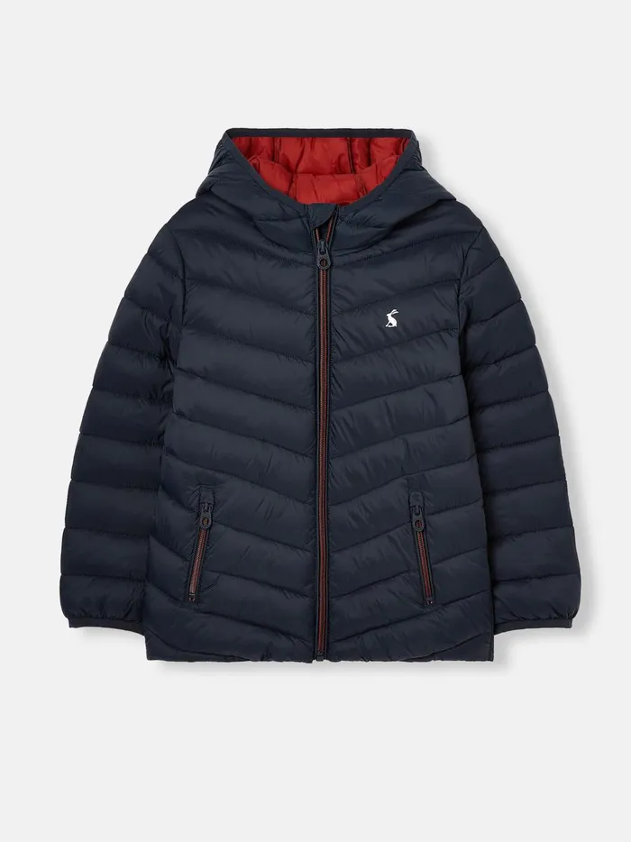 Joules Coats and Jackets Boys Navy Showerproof Padded Jacket