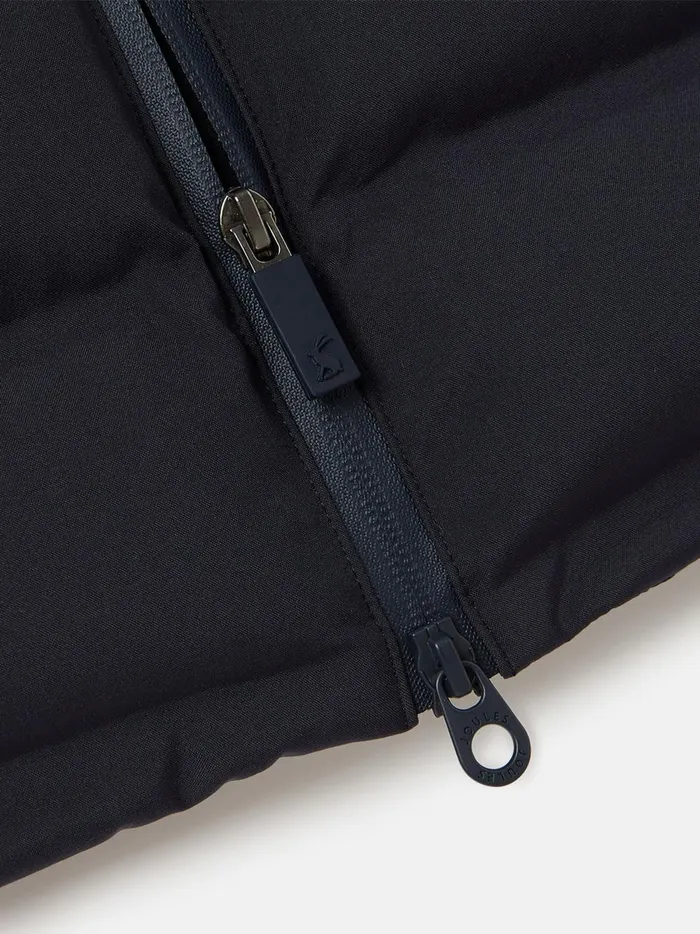 Joules Coats and Jackets Boys Navy Waterproof Padded Coat With Hood