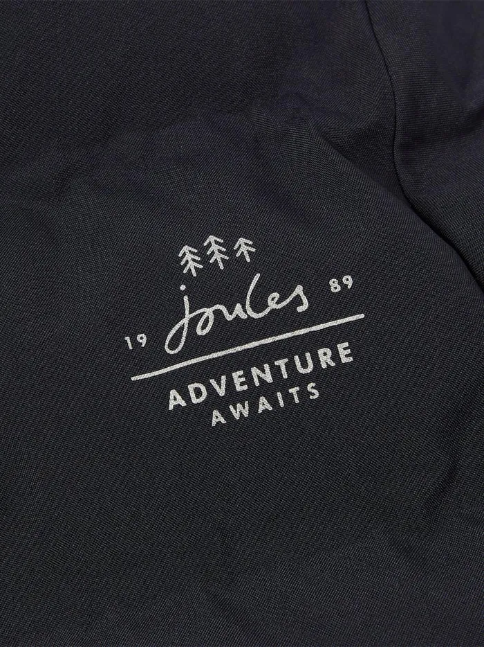 Joules Coats and Jackets Boys Navy Waterproof Padded Coat With Hood