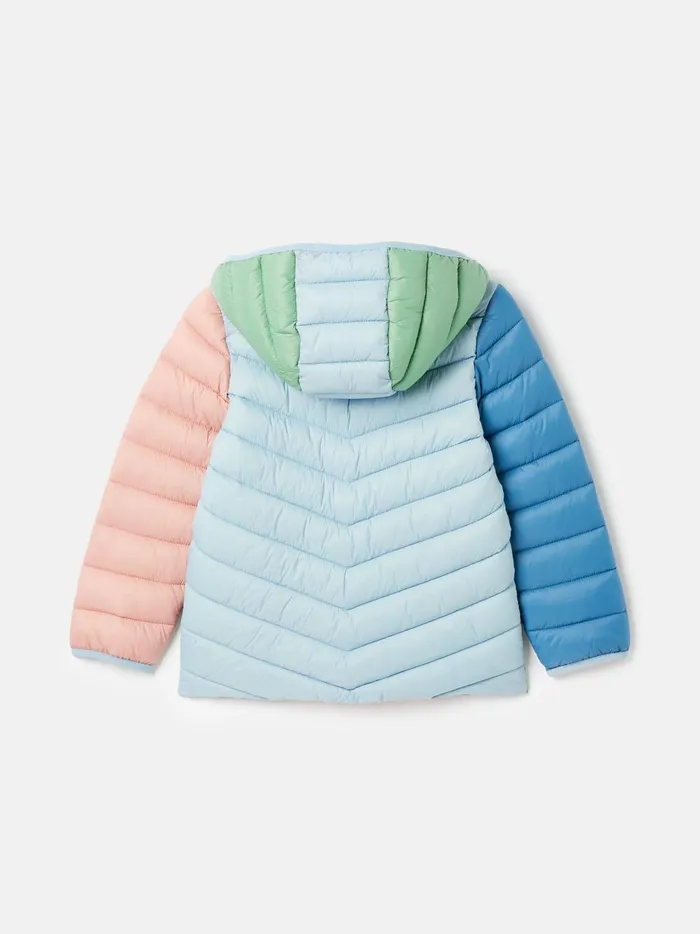 Joules Coats and Jackets Girls Pink Showerproof Padded Coat