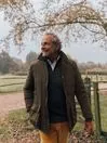 Joules Coats and Jackets Men Brown Fleece Lined Waterproof Jacket With Corduroy Collar Joules Coats and Jackets Men Brown Fleece Lined Waterproof Jacket With Corduroy Collar
