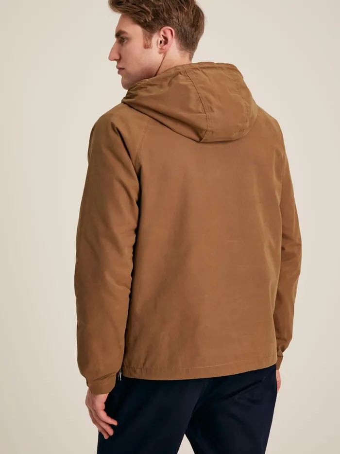 Joules Coats and Jackets Men Brown Pullover Wax Jacket
