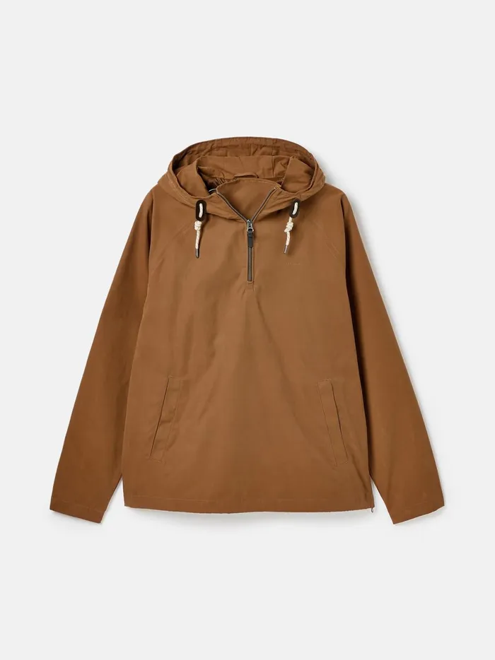 Joules Coats and Jackets Men Brown Pullover Wax Jacket